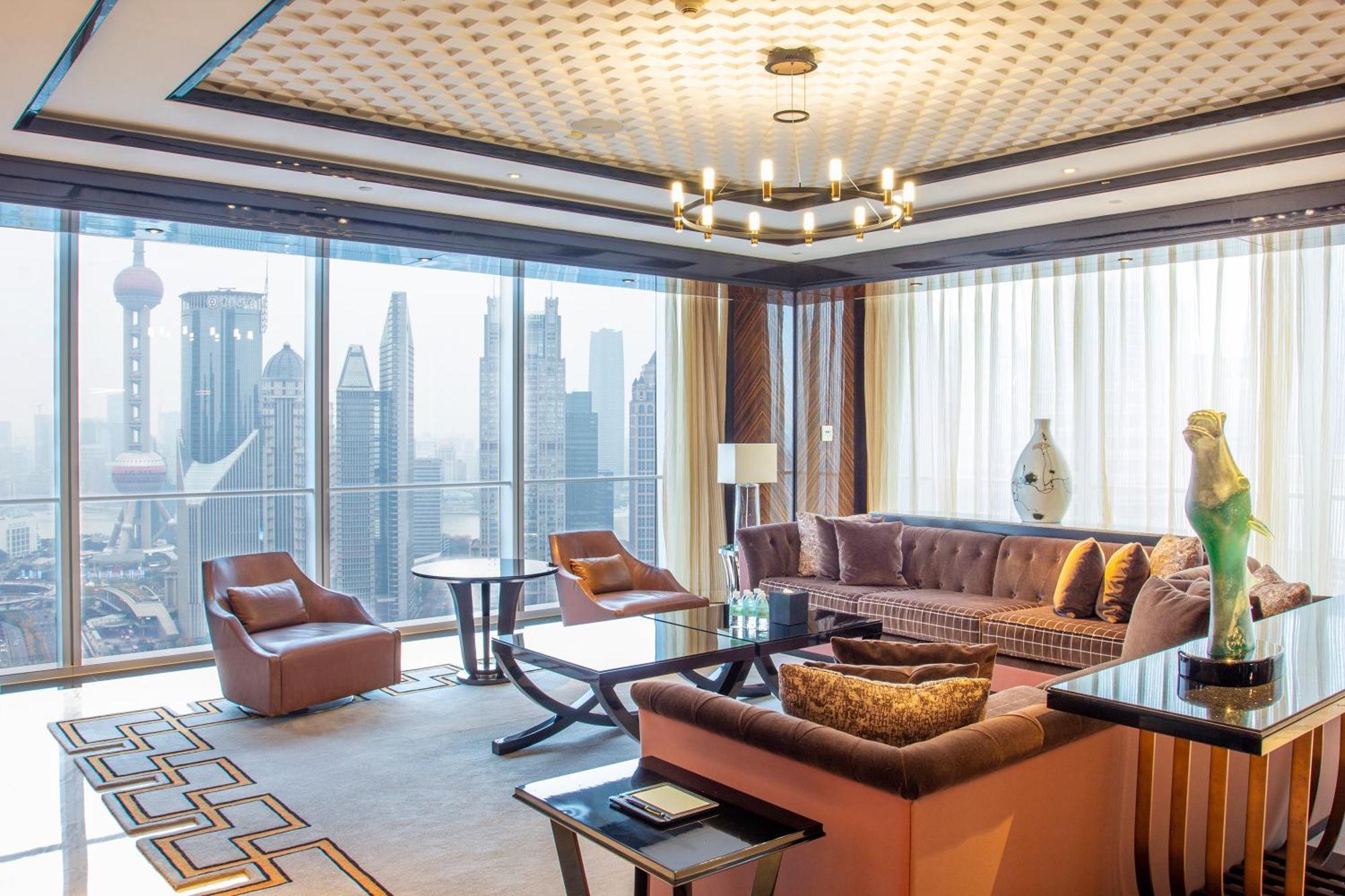 Regent Shanghai Pudong - Complimentary First Round Minibar Per Stay - Including A Bottle Of Wine Exteriér fotografie